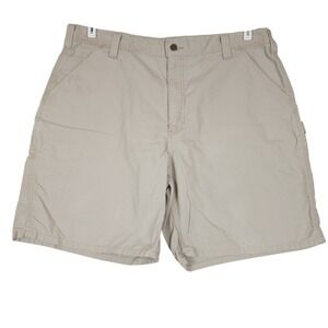 Carhartt B144 TAN Work Cargo Shorts Original Fit Mens Size 40